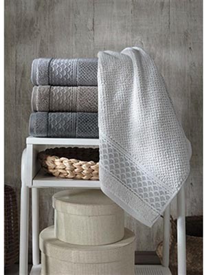 Pupilla Penye 4'Lü Paket El-Yüz Havlu Seti 50*90 Prag 3035