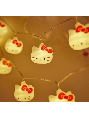 Piraye Gift Hello Kitty 10'lu 2 Metre LED Işık