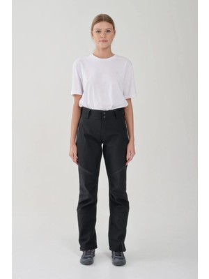 Exuma Shell Kadın Pantolon 2323005 Slim Fit Kesim Siyah Renkli Rahat Tasarım