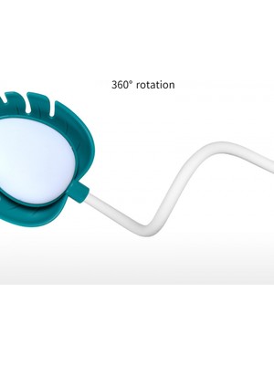 Aqqogib Salyangoz Masa Lambası USB Şarjlı 360° Katlanabilir Çalışma Masası Lambası Yatak Odası ve Oturma Odasına Uygun, Çocuklar, Arkadaşlar ve Aile Için Ideal Hediye, Pembe (Yurt Dışından)