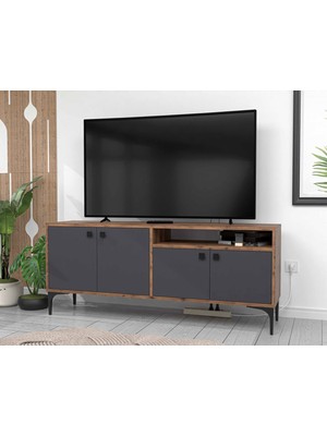 Mezza 1544 Artemis 139 cm Tv Ünitesi Hat-Antrasit