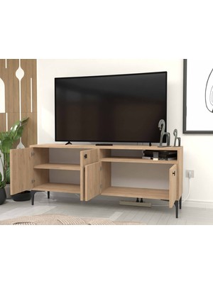 Mezza 1546 Artemis 139 cm Tv Ünitesi Sepet Rengi