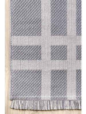 Havvana Home Kaymaz Tabanlı Modern Dokuma Kilim Sisal Halı Çamaşır Makinasında Yıkanabilir Halı