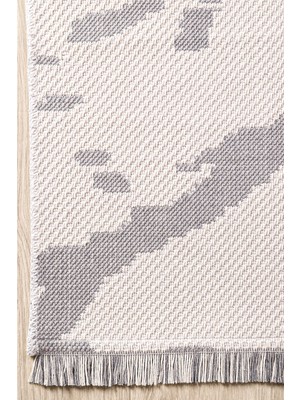 Havvana Home Kaymaz Tabanlı Modern Dokuma Kilim Sisal Halı Çamaşır Makinasında Yıkanabilir Halı