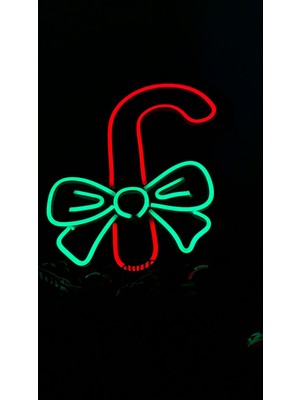 Kelusneonart Neon Baston Yılbaşı Süsü