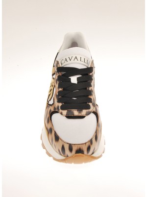 Roberto Cavalli Çok Renkli Kadın Deri Sneaker 18616A