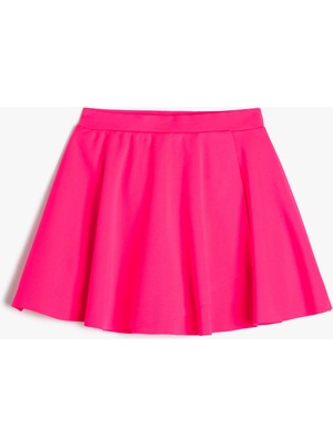 Koton Basic Mini Etek Pileli