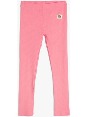 Koton Fitilli Tayt Pamuklu Standart Bel Dar Kalıp