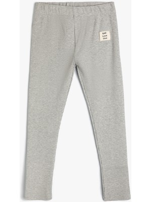 Koton Fitilli Tayt Pamuklu Standart Bel Dar Kalıp