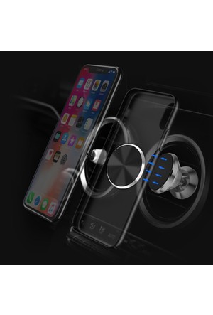 İndirim Araba gps havalandırma manyetik cep telefon tutucu manyetik emme  mini araba telefon tutucu evrensel araç içi telefon tutucu bağlar tutucu  aksesuarları \ İç Aksesuarlar >
