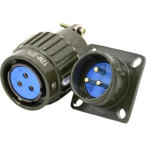 Y21M 3 Pin Askeri Tip Konnektör Takımı