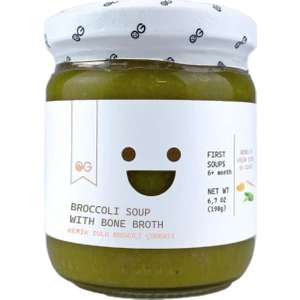 OG natural Kemik Sulu Brokoli Çorbası 190G +6 Ay