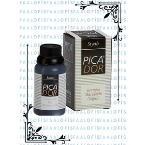 Kaliteli Siyah Renk Istampa Mürekkebi 12 x 30 ml 1 Paket