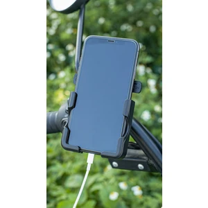 Bisiklet Motorsiklet Scooter Atv Otomatik Tuşlu Motosiklet Gidon Bağlantılı Telefon Tutucu Tutacağı