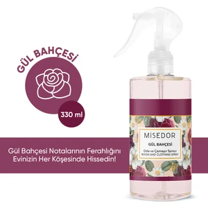 Gül Bahçesi Oda Kokusu ve Çamaşır Parfümü 330 ml