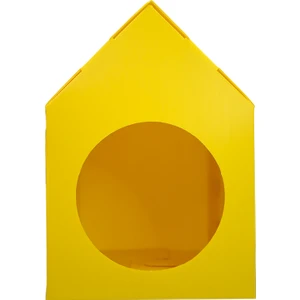 Özel Üretim Plastik Kedi Evi Sarı