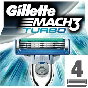 Gıllette Mach3 Turbo 4 Lü Traş Bıçağı