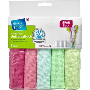 Flink & Sauber Mikrofiber Toz Alma Bezi Mikrofiber 5'li