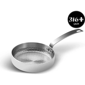 3Ply PowerSteel 316+ Çelik İndüksiyon Tabanlı Petekli Tava 12 cm
