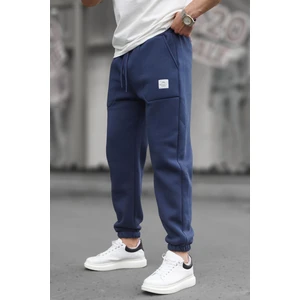 Lacivert Cep Detaylı Erkek Basic Eşofman Altı 6522