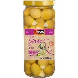 Has Premium Bademli Yeşil Zeytin 500CC