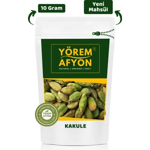 Yörem Afyon Duble Boy Yemyeşil Hoş Kokulu Kakule (elettaria Cardamomum) | 10gr.
