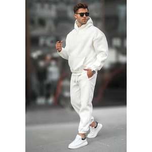 Ekru Kapşonlu Basic Eşofman Takımı 5925