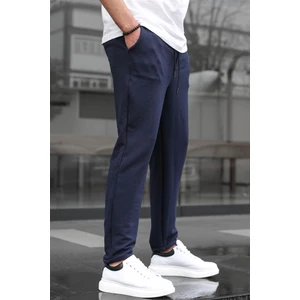 Lacivert Basic Waffle Kumaş Erkek Pantolon 6509