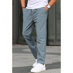 Paraşüt Kumaş Mint Yeşili Basic Erkek Pantolon 6513