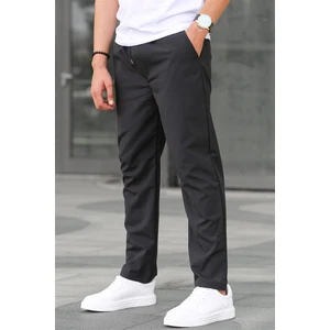 Paraşüt Kumaş Siyah Basic Erkek Pantolon 6513
