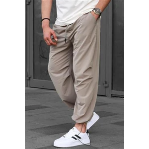 Bej Regular Fit Erkek Paraşüt Pantolon 6504