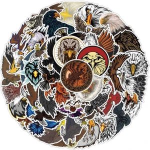 25'li Su Geçirmez Opak Sticker Seri : 12