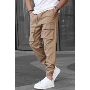 Camel Kargo Cep Erkek Jogger Pantolon 6812