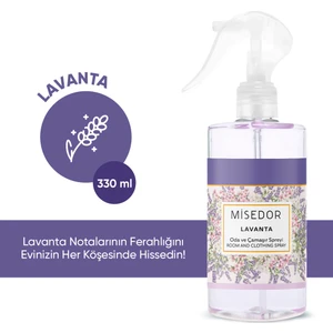 Lavanta Oda Kokusu ve Çamaşır Parfümü 330 ml