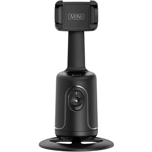 Siyah P01 Gimbal Sabitleyici Telefon Tripod Takip Braketi Yüz Tanıma Canlı Fotoğrafçılık Için Otomatik Takip Akıllı Telefon Tutucu (Yurt Dışından)