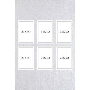 Beyaz Çerçeve Seti 6 Adet (A4 )21 x 30