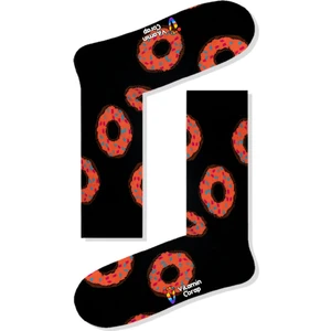Limmon Store Donut Siyah Renkli Çorap