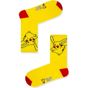 Limmon Store Pikachu Sarı Atletik Çorap