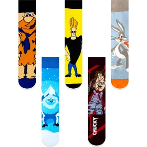 Limmon Store 5'li Karizmatik Renkli Çorap Set