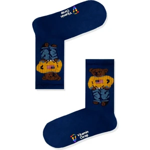 Limmon Store Ralph Lauren Lacivert Atletik Çorap