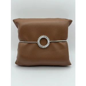 Arnes Jewelry Zirkon Taşlı Asansörlü Bileklik