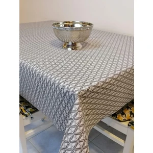 Kaydırmaz Tabanlı Pvc Muşamba - Desenli Silinebilir Masa Örtüsü