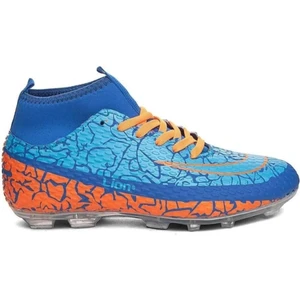 Superfly Çoraplı Erkek Çocuk Dişli Bilekli Krampon Futbol Ayakkabısı