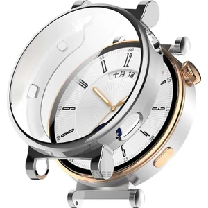 Huawei Watch Gt4 41MM Tpu Yumuşak Silikon Kasa ve Ekran Koruyucu
