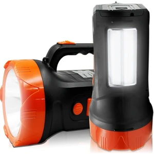FX-519 Şarjlı El Feneri 3W USB Cree + Cob LED Powerbank Özellikli Kamp Feneri
