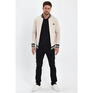 Alexander Gardi Astarsız Şardonlu Oversize Kolej Ceket Mont (E23-0019 00)