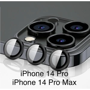 Ecce Luxury Iphone 14 Pro ve 14 Promax Birebir Uyumlu Kamera Lens Koruyucu Cam
