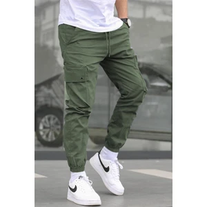 Erkek Mint Yeşili Kargo Cep Pantolon 5647