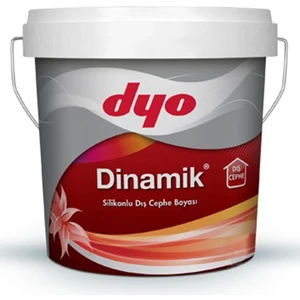 Dinamik Silikonlu Dış Cephe Boyası 4853 Barok Kırmızı 2,5 Lt