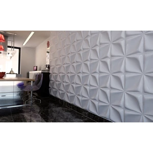 3 Boyutlu Boyanabilir Pvc Duvar Paneli Elegance (50-50 cm 4 Adet-1 Metrekare)